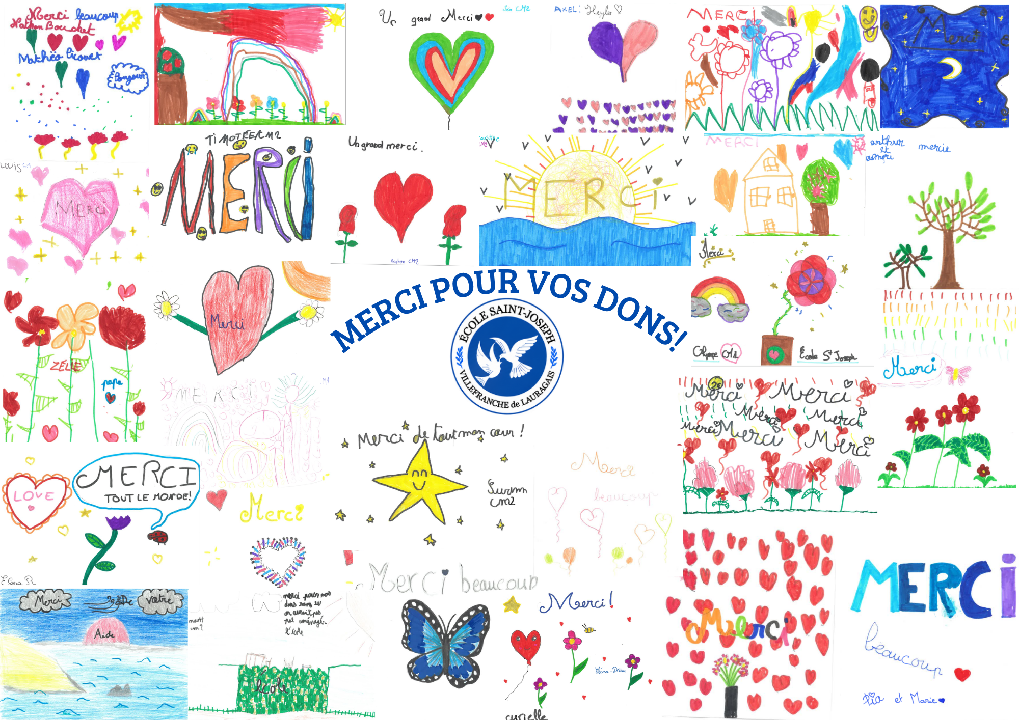 Ecole St Joseph – MERCI !