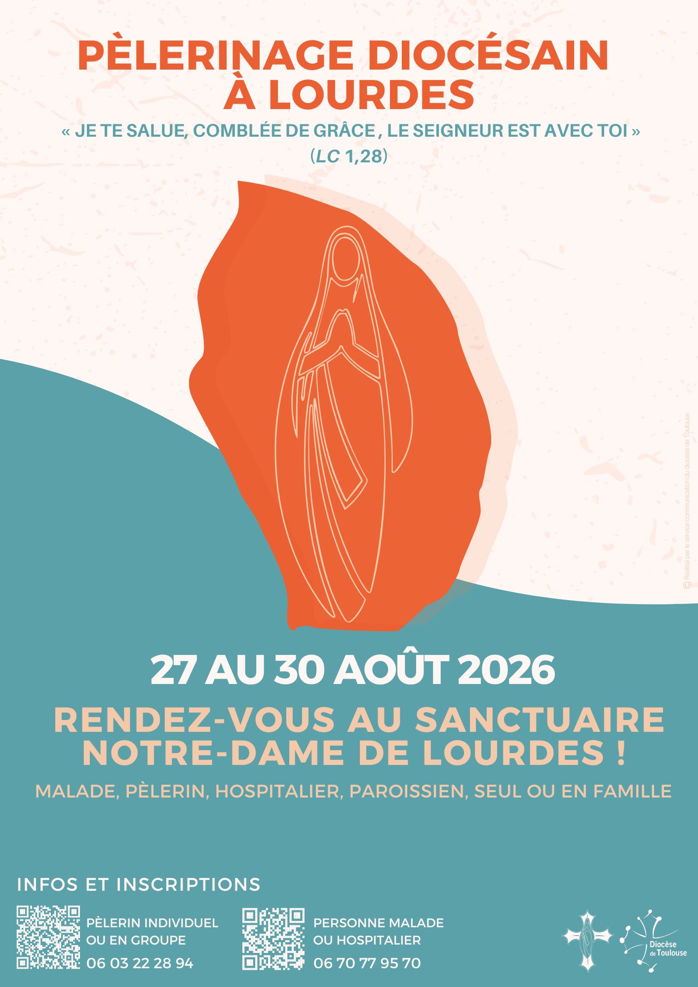 Pèlerinage diocésain à Lourdes (65)